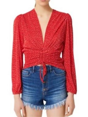 Maje red top